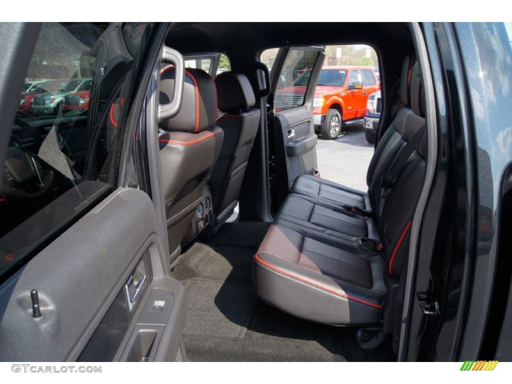 2012 Ford F150 FX2 SuperCrew Rear Seat Photo #62665061