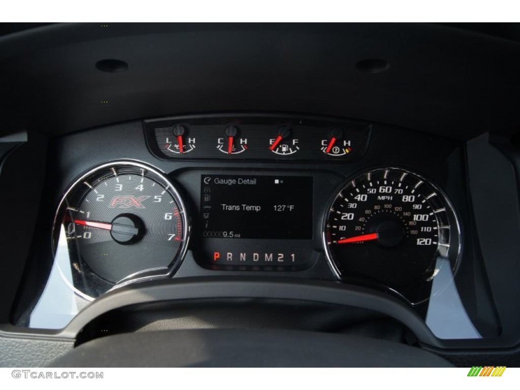 2012 Ford F150 FX2 SuperCrew Gauges Photo #62665205