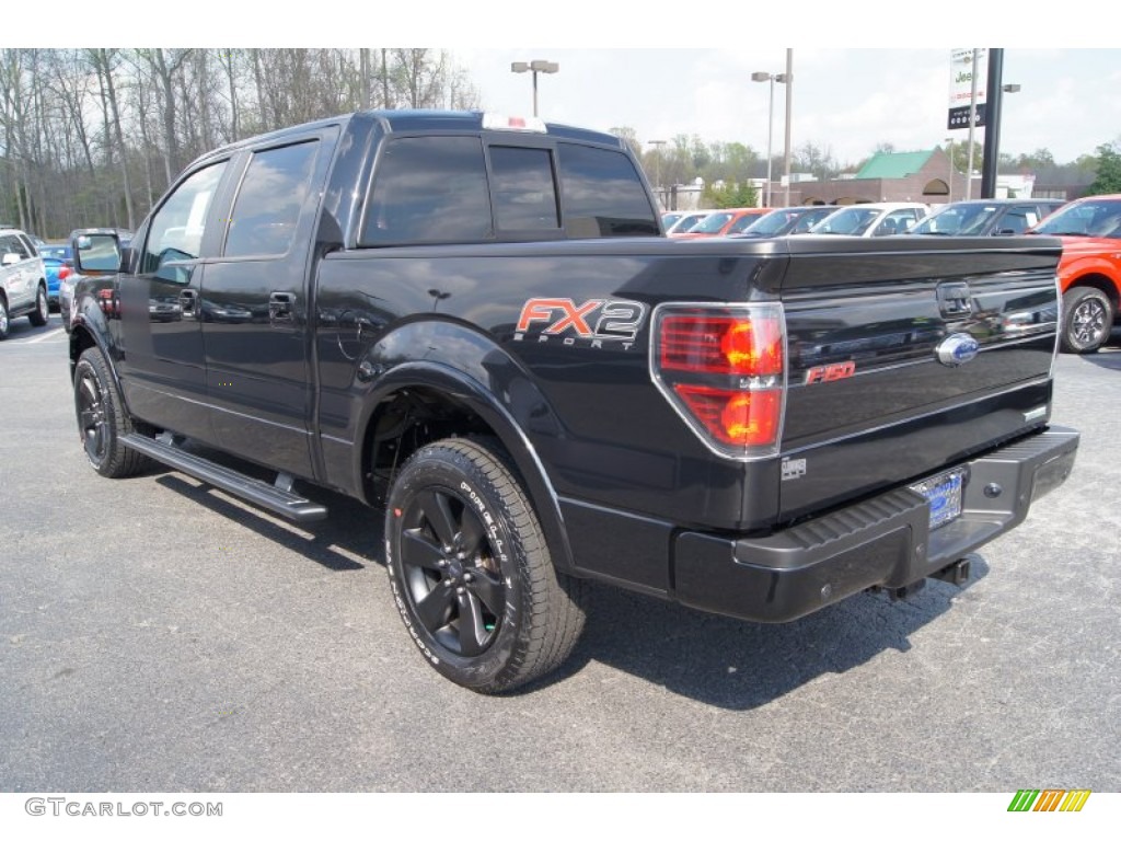 Tuxedo Black Metallic 2012 Ford F150 FX2 SuperCrew Exterior Photo #62665382