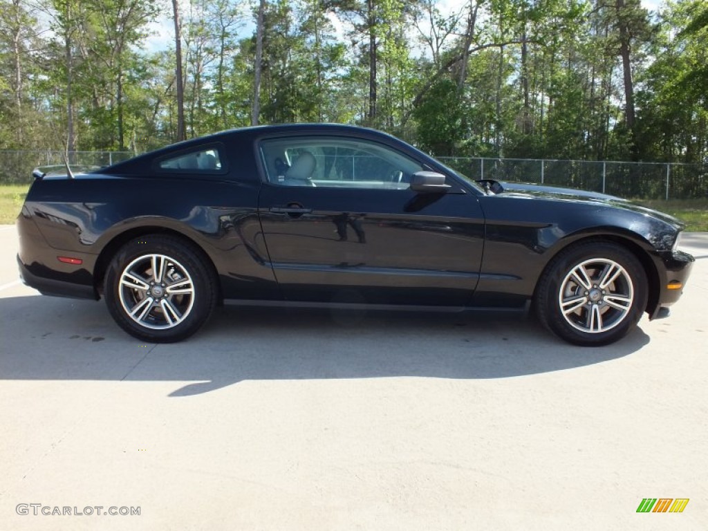 Ebony Black 2011 Ford Mustang V6 Premium Coupe Exterior Photo #62665814