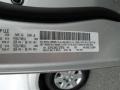 PS2: Bright Silver Metallic 2012 Dodge Journey SE Color Code