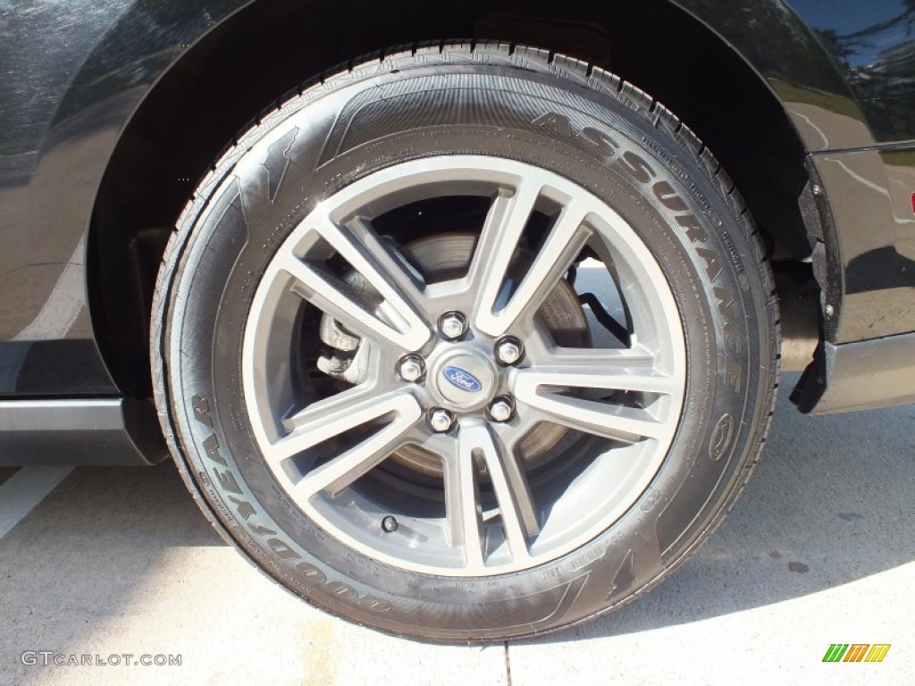 2011 Mustang V6 Premium Coupe - Ebony Black / Stone photo #43