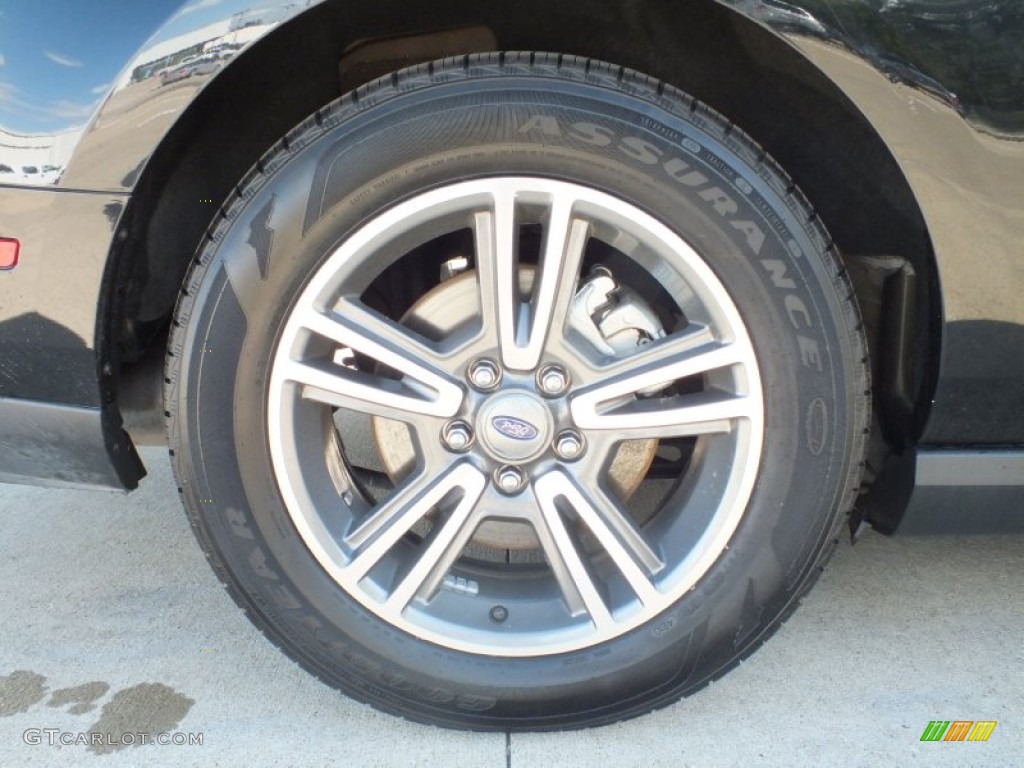 2011 Mustang V6 Premium Coupe - Ebony Black / Stone photo #44