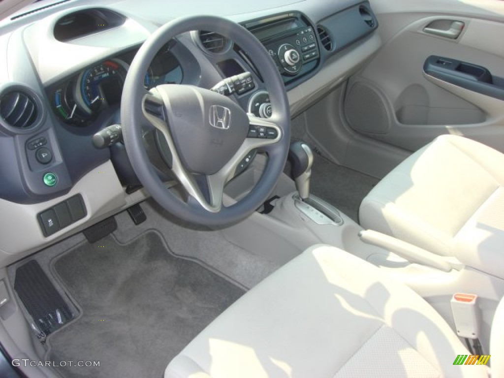 Gray Interior 2010 Honda Insight Hybrid EX Photo #62666640