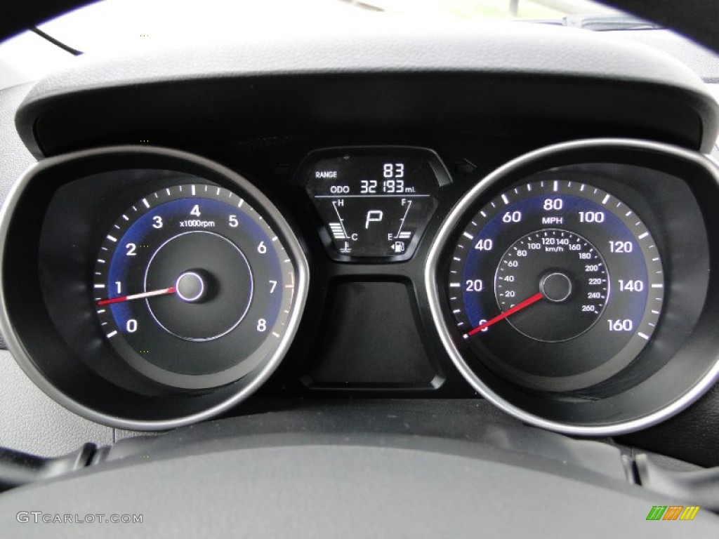 2011 Hyundai Elantra GLS Gauges Photo #62668695