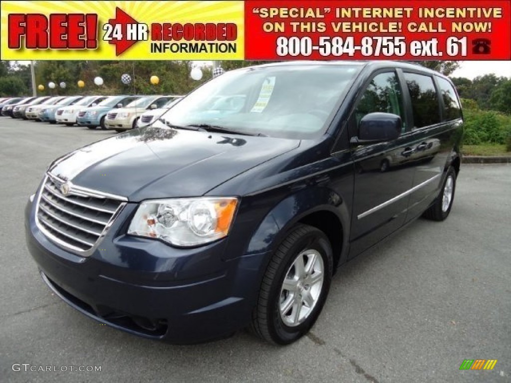 Modern Blue Pearl Chrysler Town & Country