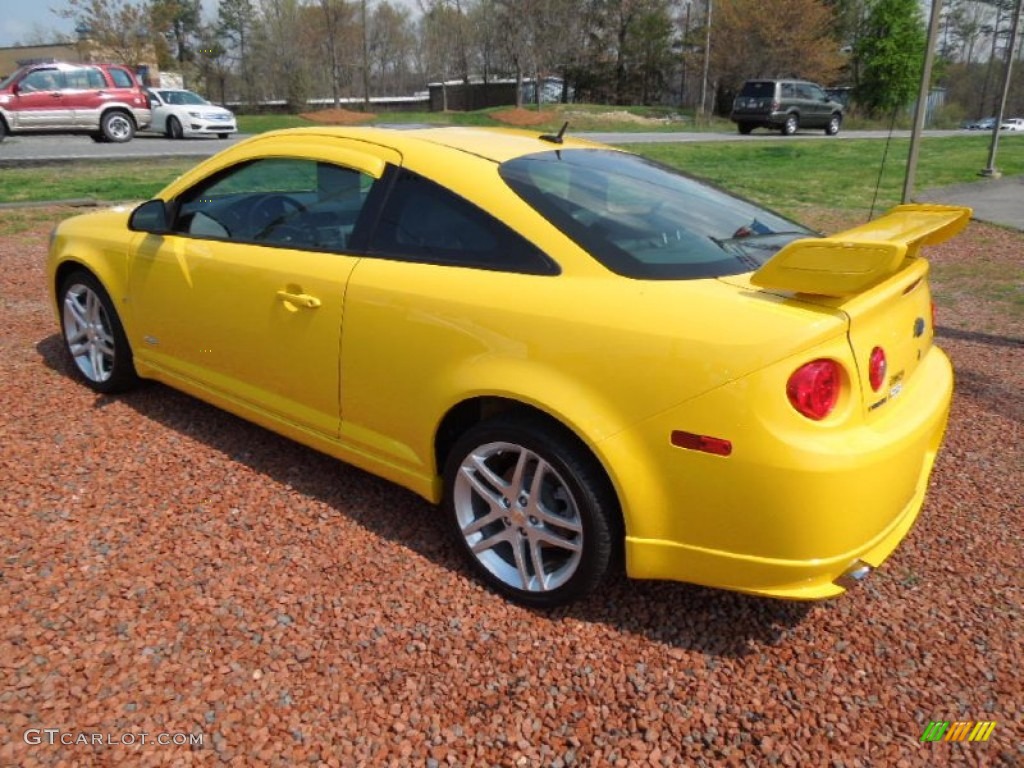 Rally Yellow 2009 Chevrolet Cobalt SS Coupe Exterior Photo #62669582
