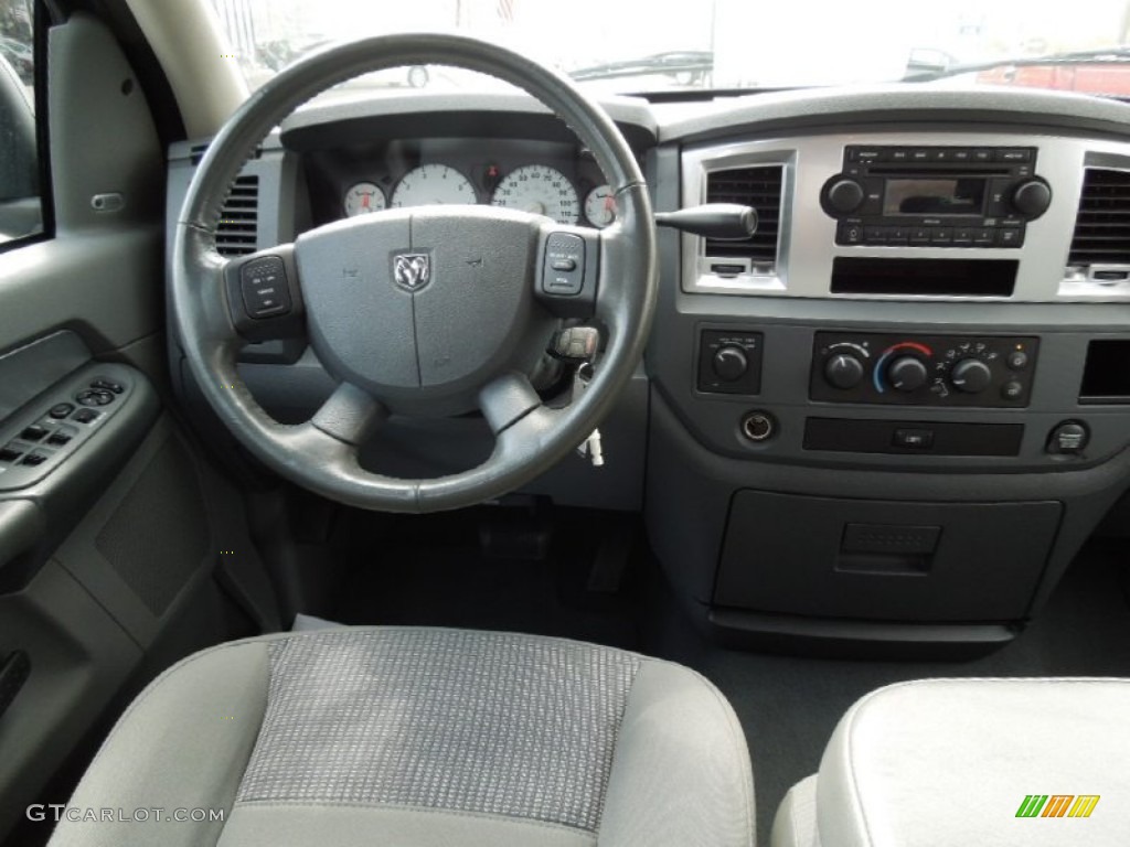 2008 Ram 1500 Big Horn Edition Quad Cab 4x4 - Mineral Gray Metallic / Medium Slate Gray photo #17