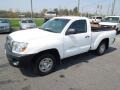 Super White - Tacoma Regular Cab Photo No. 1