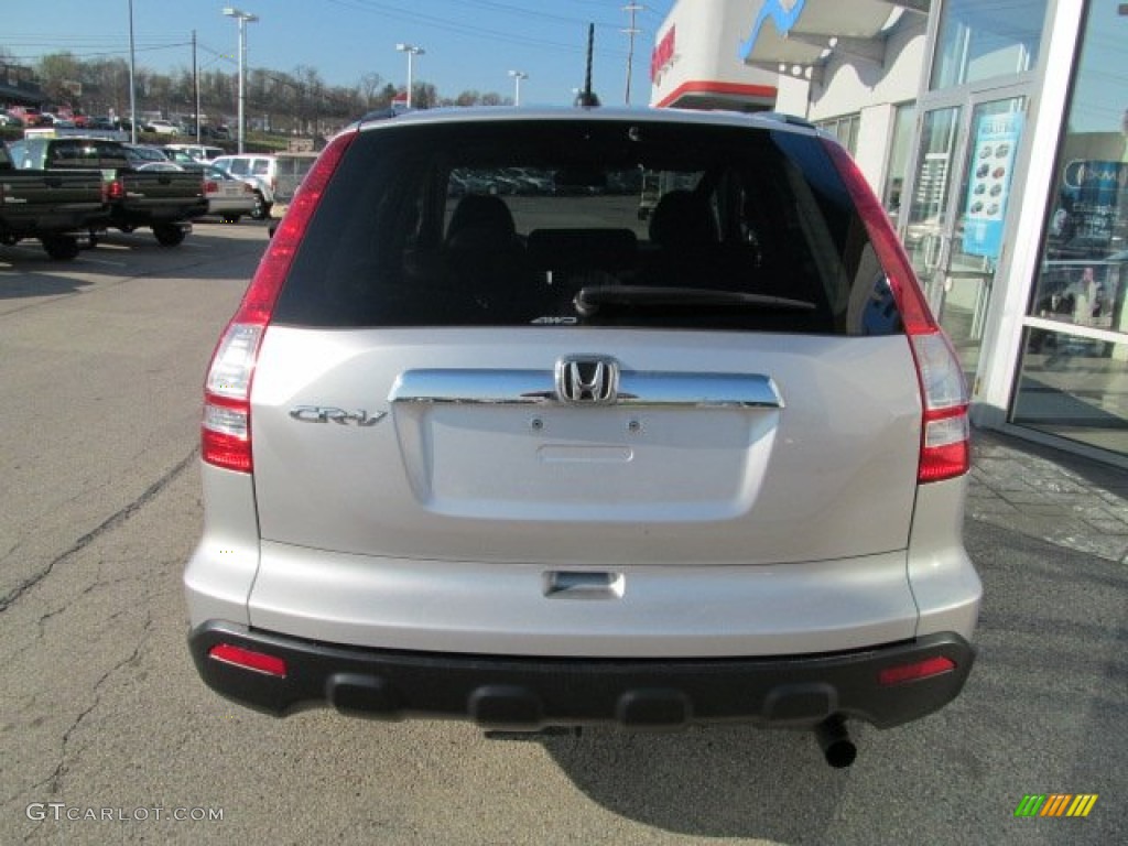 2009 CR-V EX-L 4WD - Alabaster Silver Metallic / Black photo #4