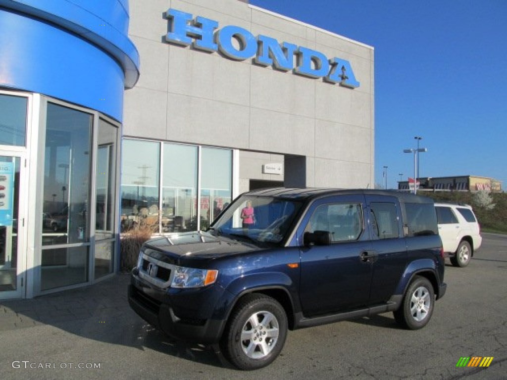 2009 Element EX AWD - Royal Blue Pearl / Titanium photo #1