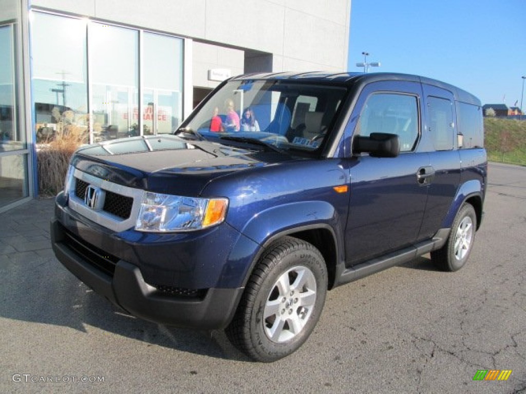 2009 Element EX AWD - Royal Blue Pearl / Titanium photo #2
