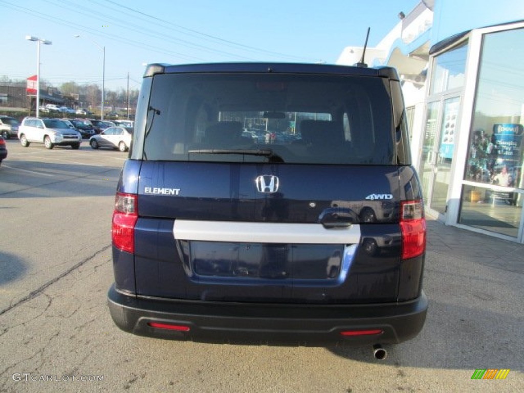 2009 Element EX AWD - Royal Blue Pearl / Titanium photo #5