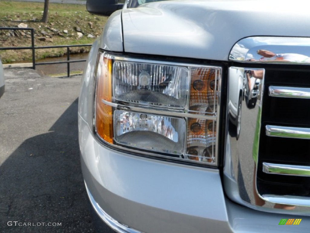 2012 Sierra 1500 Regular Cab 4x4 - Quicksilver Metallic / Dark Titanium photo #4