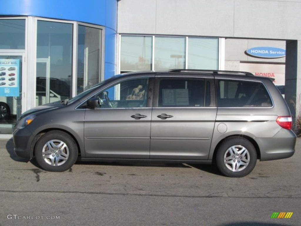 Nimbus Gray Metallic 2007 Honda Odyssey EX-L Exterior Photo #62672825