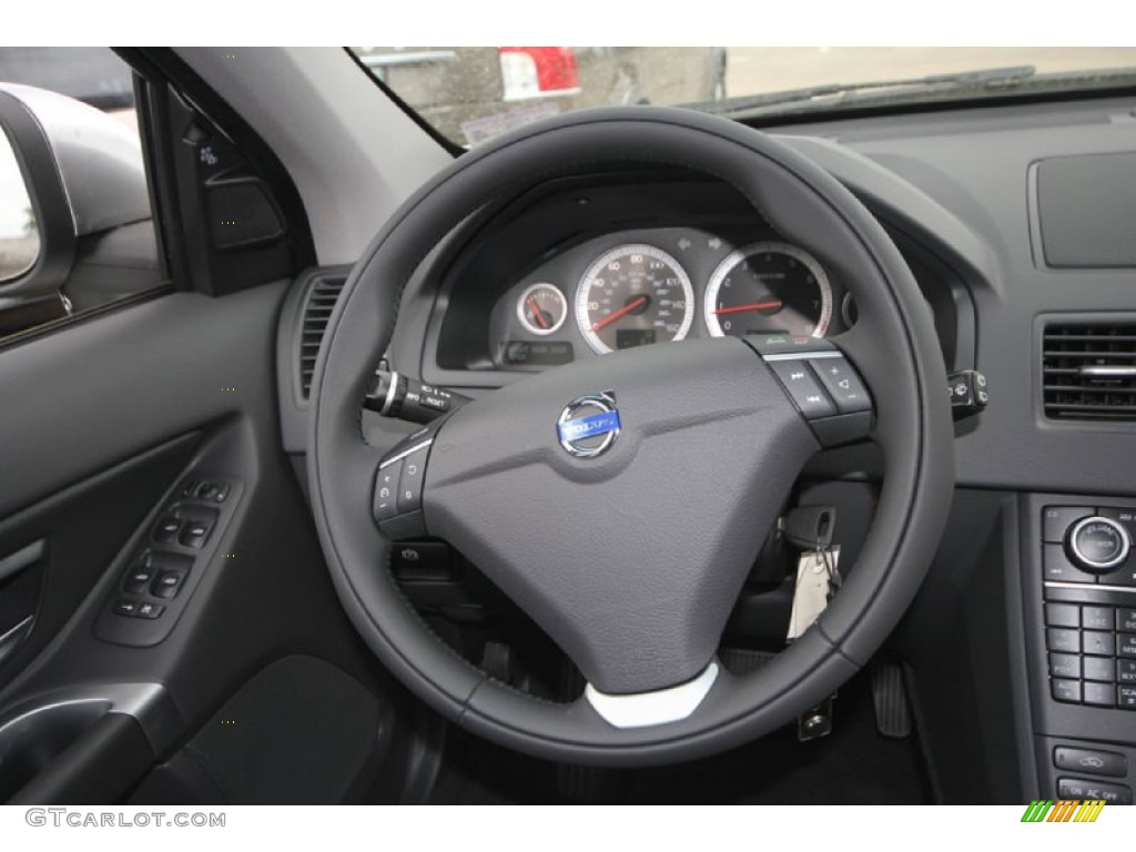 2013 Volvo XC90 3.2 Off Black Steering Wheel Photo #62673329