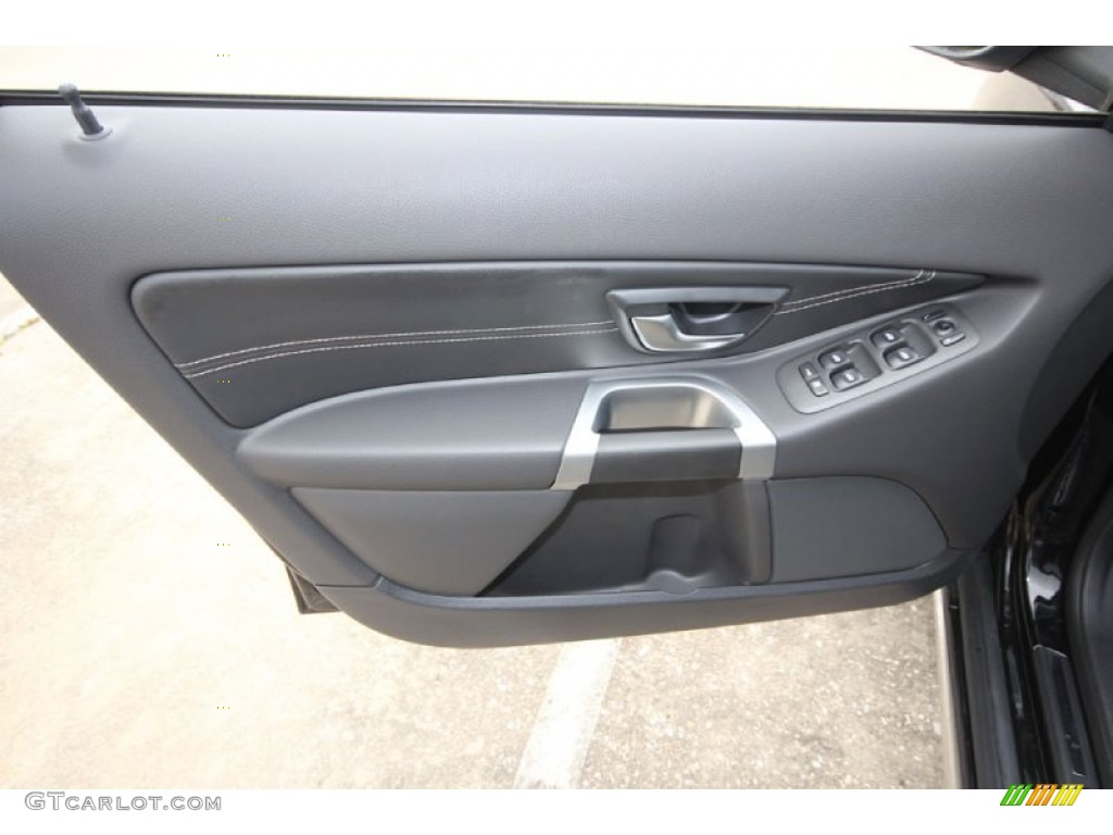 2013 Volvo XC90 3.2 R-Design R-Design Off Black Door Panel Photo #62673470