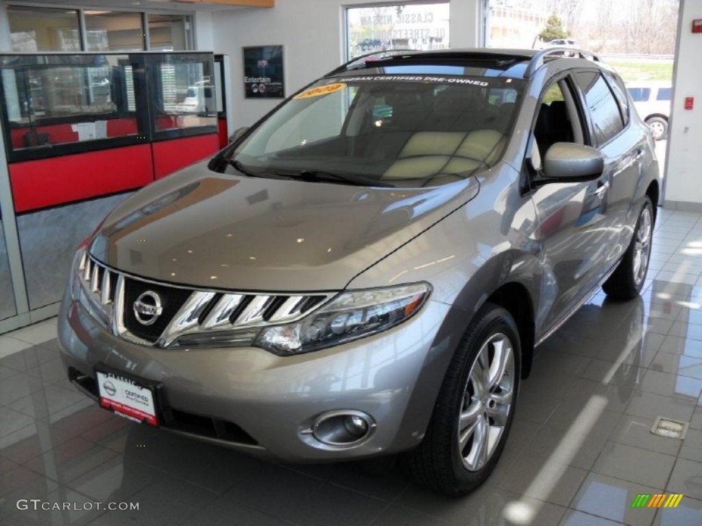 2009 Murano LE AWD - Platinum Graphite Metallic / Black photo #1