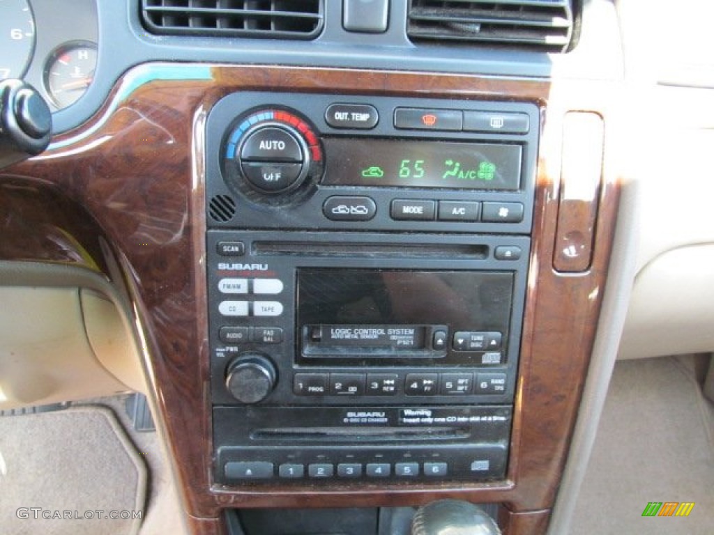 2001 Outback L.L.Bean Edition Wagon - Winestone Red Pearl / Beige photo #18