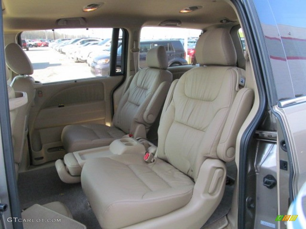 Beige Interior 2010 Honda Odyssey EX-L Photo #62673966