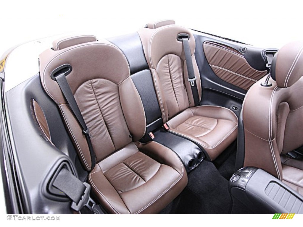 2009 Mercedes-Benz CLK 350 Grand Edition Cabriolet Rear Seat Photo #62674964