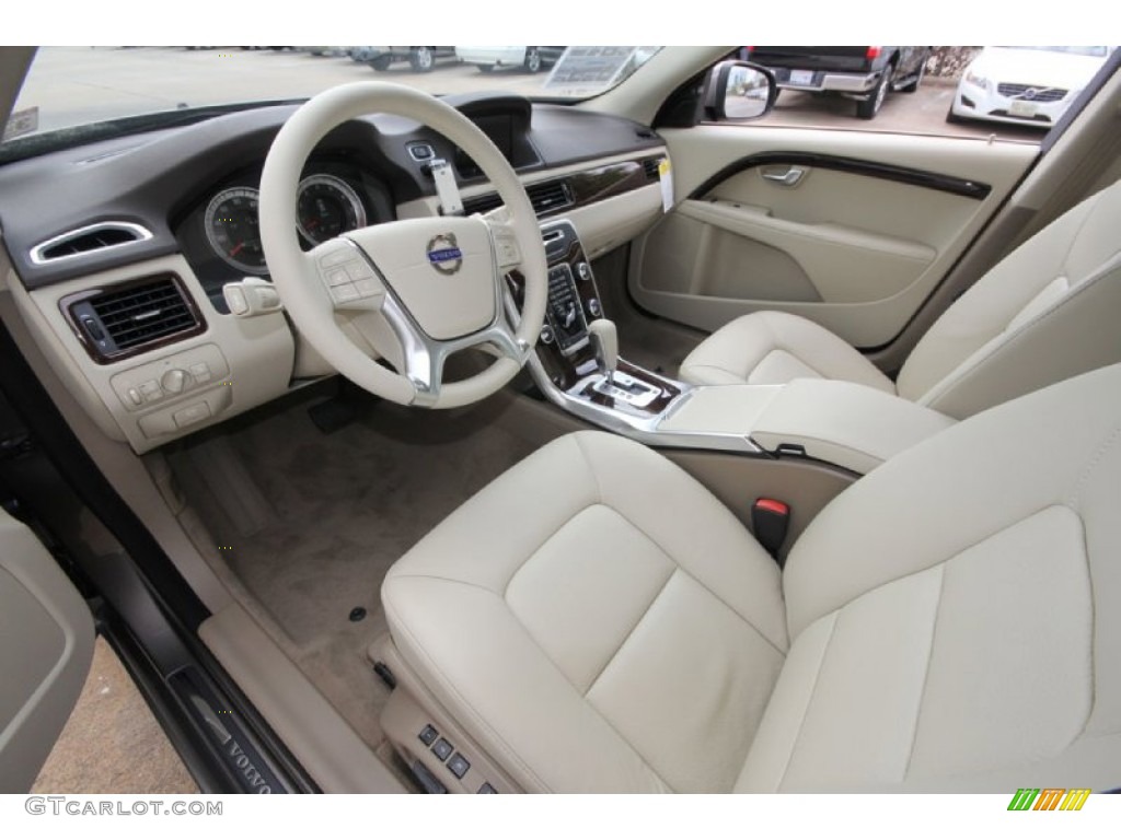 Sandstone Beige Interior 2012 Volvo S80 3.2 Photo #62675039