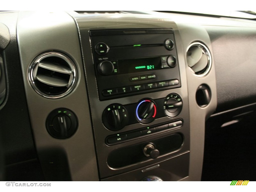 2004 F150 FX4 SuperCab 4x4 - Dark Shadow Grey Metallic / Black photo #8