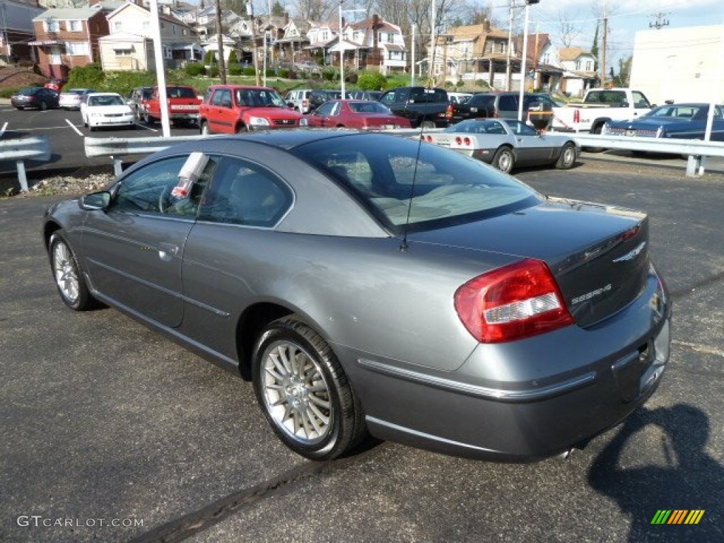 2003 Sebring LXi Coupe - Dark Titanium Metallic / Dark Slate Gray photo #2