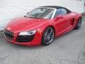 Front 3/4 View of 2011 R8 Spyder 5.2 FSI quattro