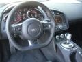 Black Fine Nappa Leather Steering Wheel Photo for 2011 Audi R8 #62676551