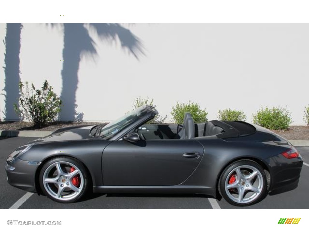 Slate Grey Metallic 2006 Porsche 911 Carrera S Cabriolet Exterior Photo #62677832