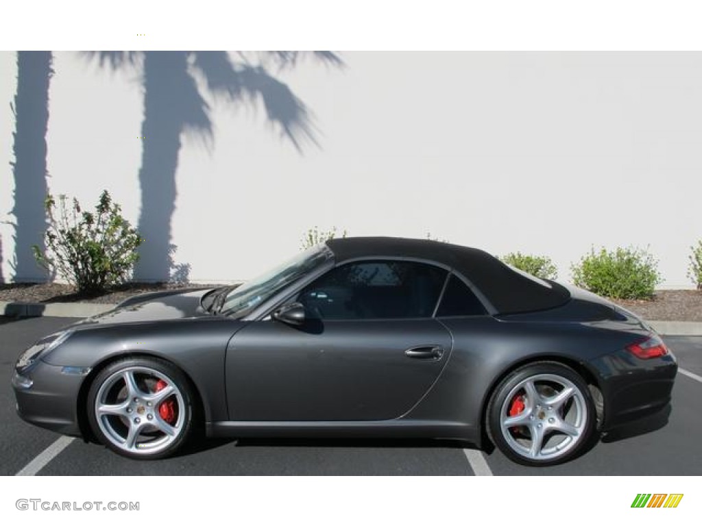 Slate Grey Metallic 2006 Porsche 911 Carrera S Cabriolet Exterior Photo #62677837