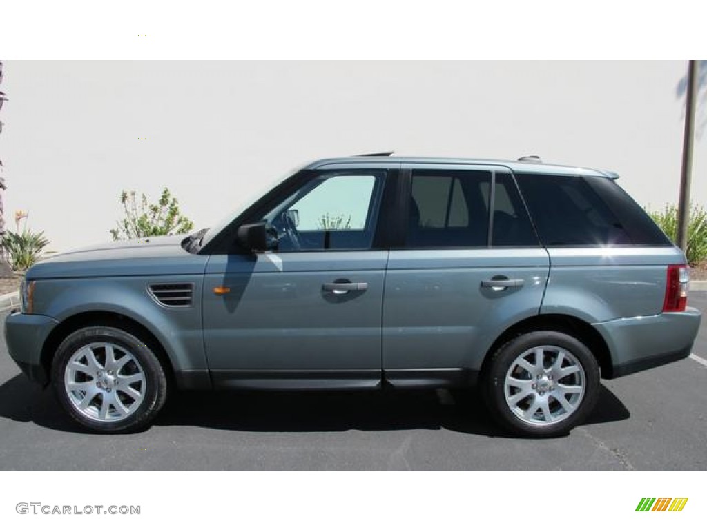 2007 Range Rover Sport HSE - Giverny Green Metallic / Ebony Black photo #3