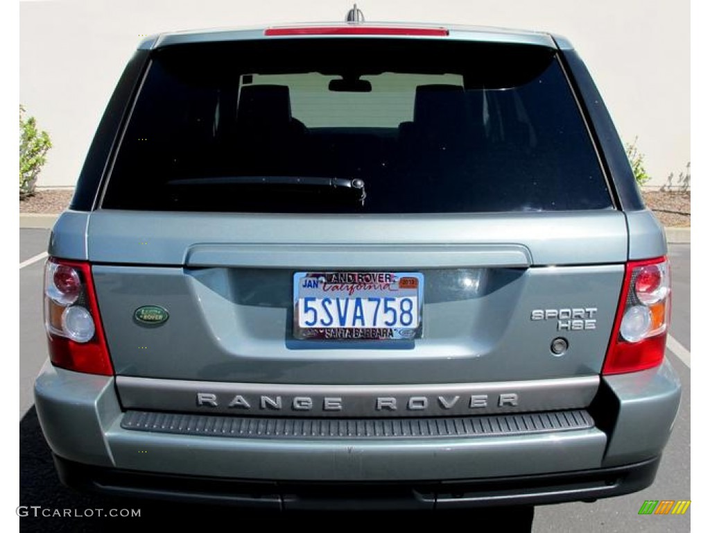 2007 Range Rover Sport HSE - Giverny Green Metallic / Ebony Black photo #4