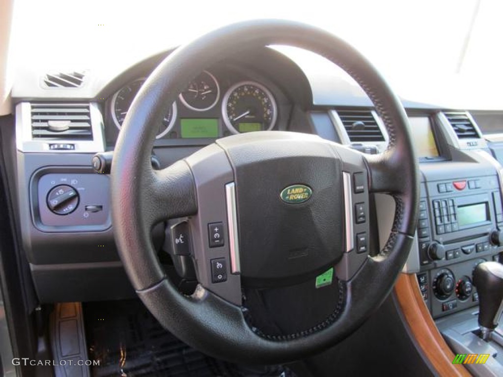 2007 Range Rover Sport HSE - Giverny Green Metallic / Ebony Black photo #10