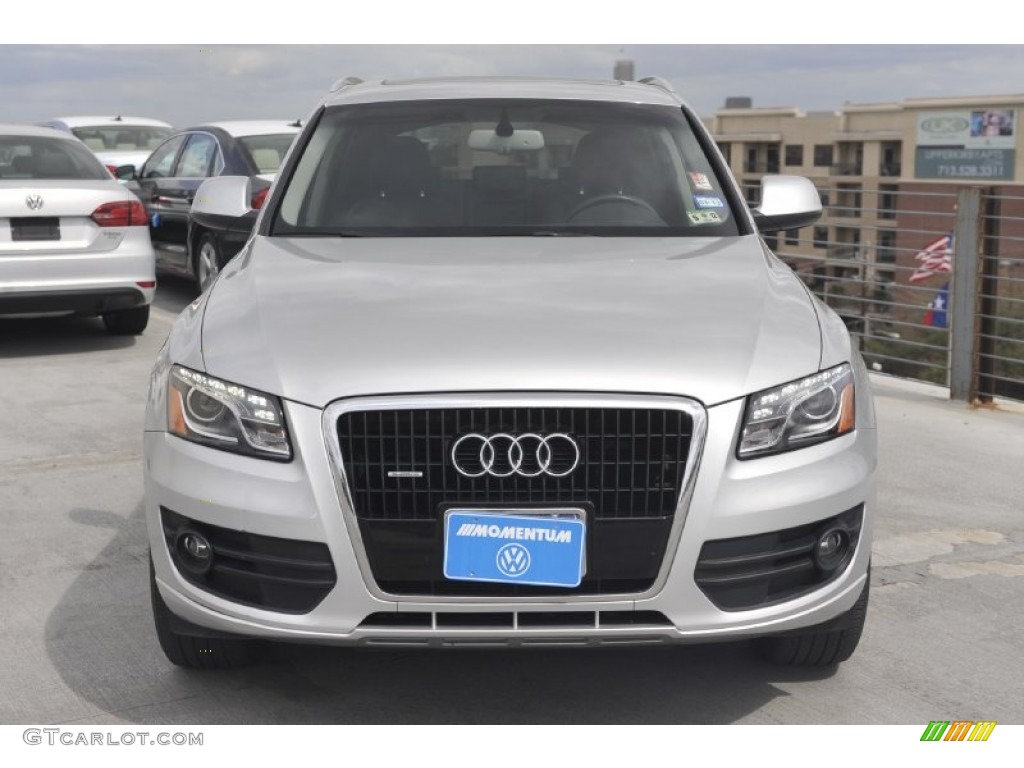 2009 Q5 3.2 Premium quattro - Ice Silver Metallic / Black photo #2