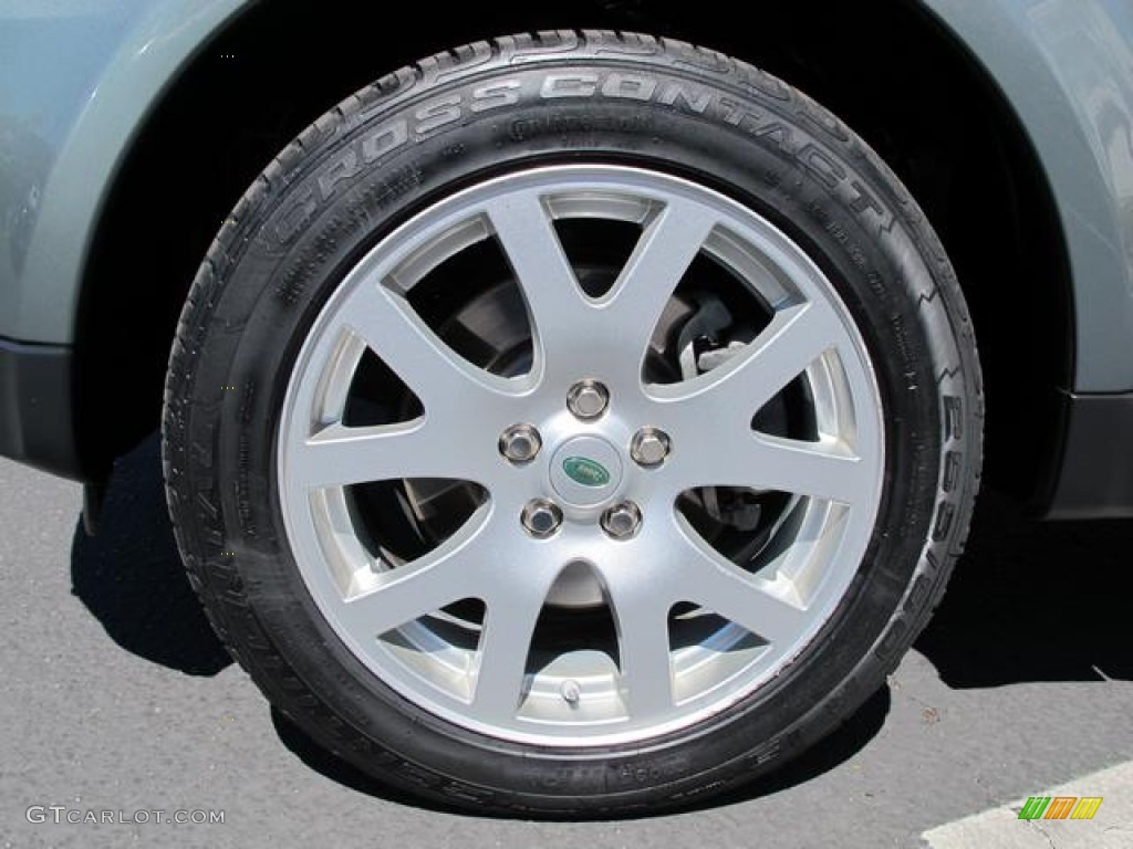 2007 Range Rover Sport HSE - Giverny Green Metallic / Ebony Black photo #16