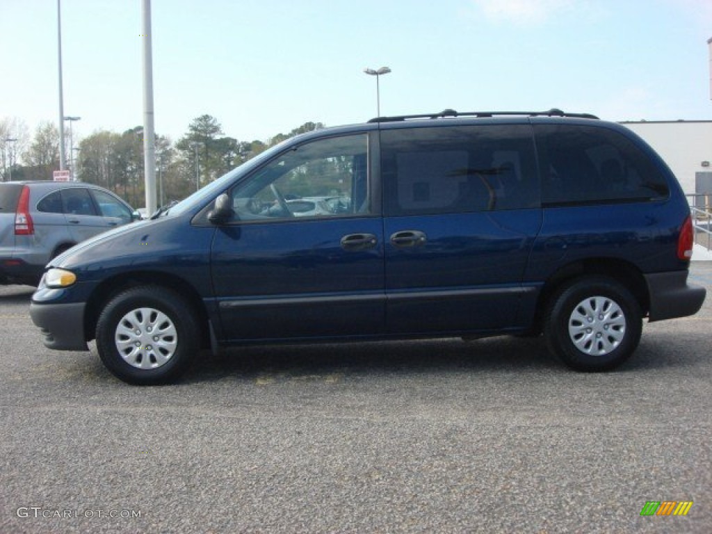 2000 Voyager  - Patriot Blue Pearl / Mist Gray photo #3