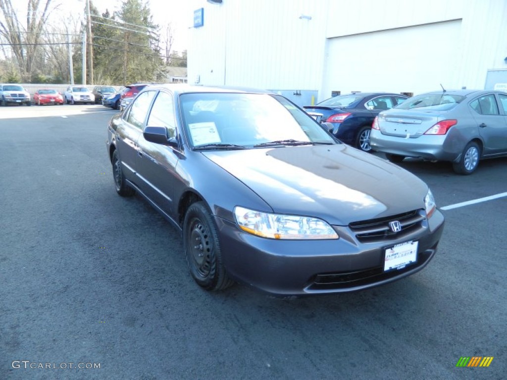 1999 Accord LX Sedan - Raisin Pearl / Gray photo #6