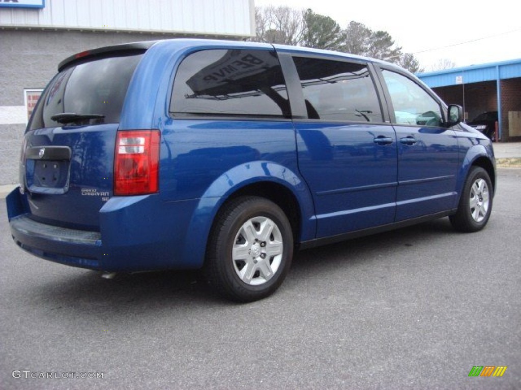 Deep Water Blue Pearl Coat 2010 Dodge Grand Caravan SE Exterior Photo #62679408