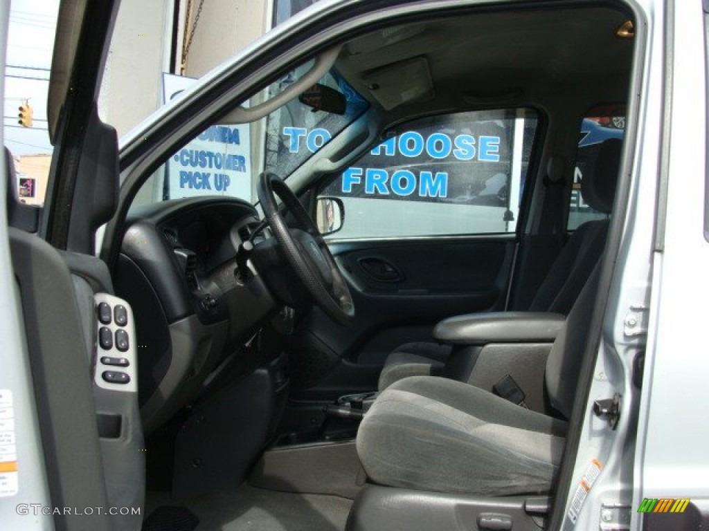 2003 Tribute LX-V6 4WD - Satin Silver Metallic / Dark Flint Gray photo #6