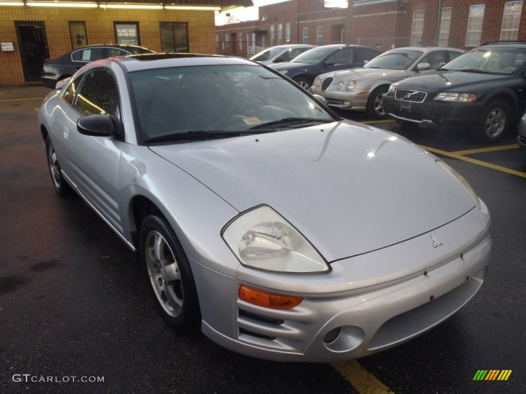 2003 Eclipse GS Coupe - Sterling Silver Metallic / Midnight photo #1