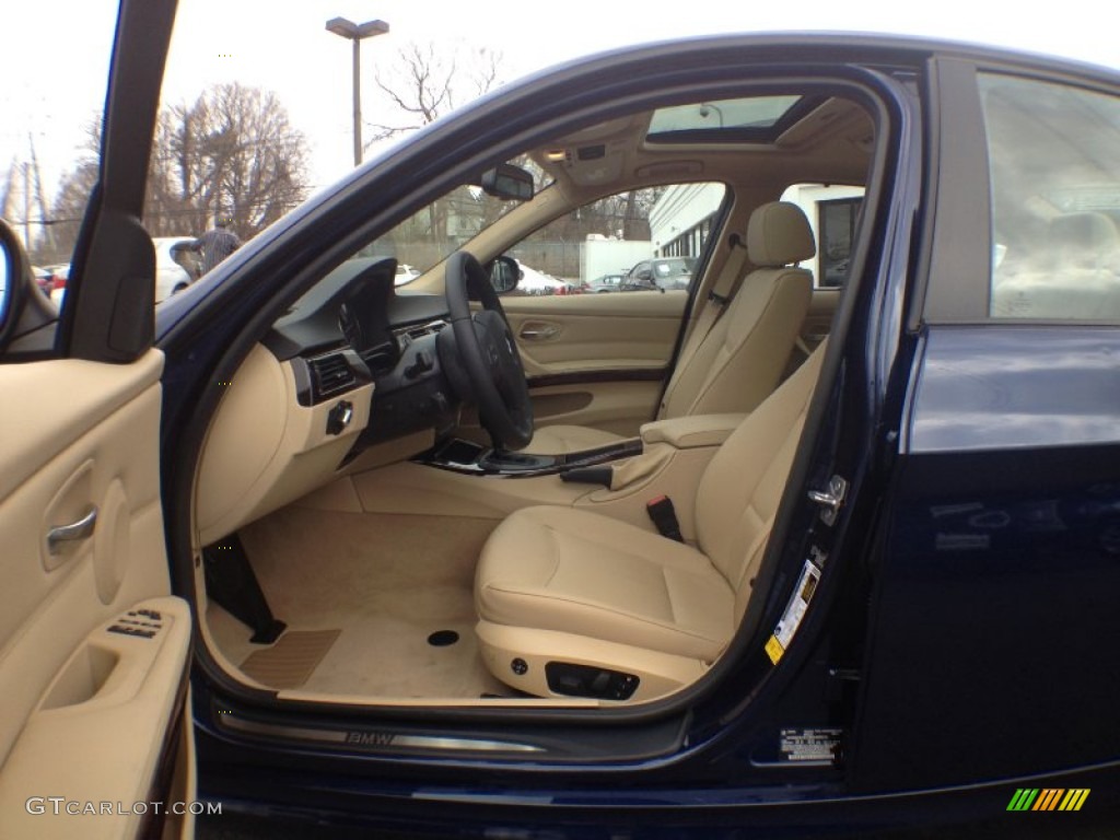 2011 3 Series 328i xDrive Sedan - Deep Sea Blue Metallic / Beige photo #10