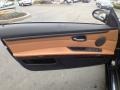 Saddle Brown Dakota Leather Door Panel Photo for 2009 BMW 3 Series #62680973