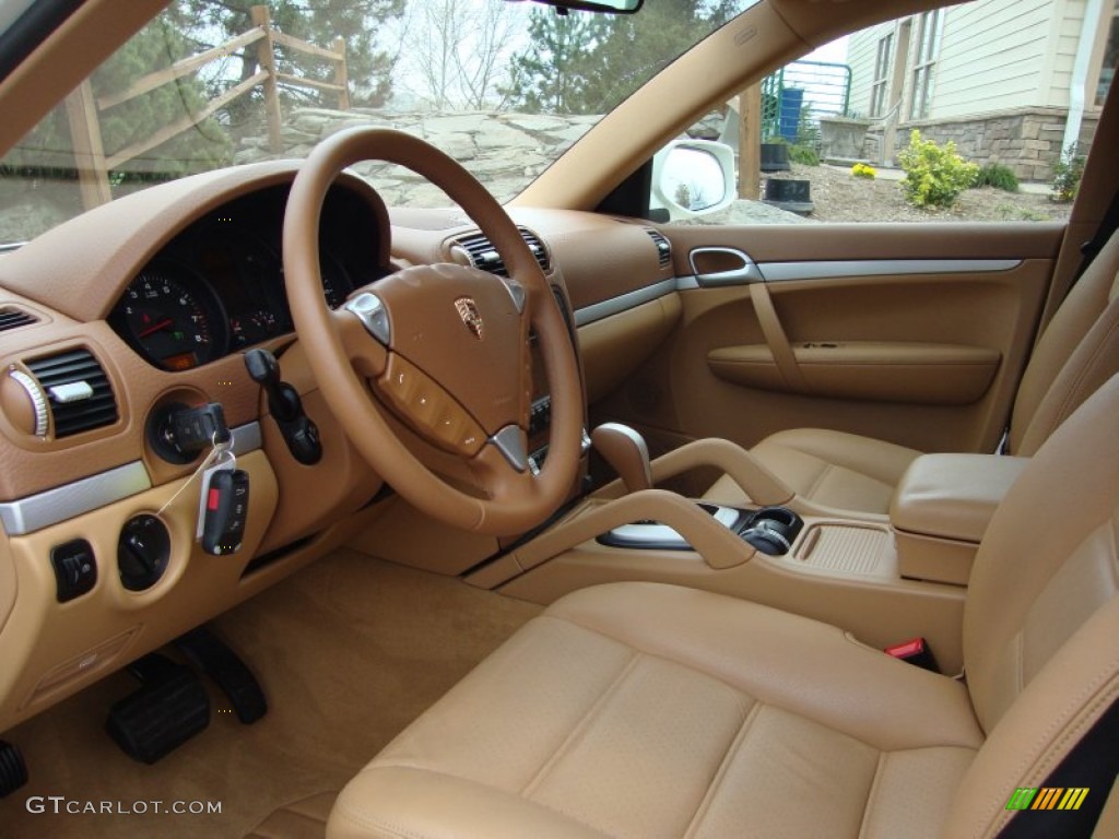 2009 Cayenne Tiptronic - Sand White / Havanna/Sand Beige photo #18