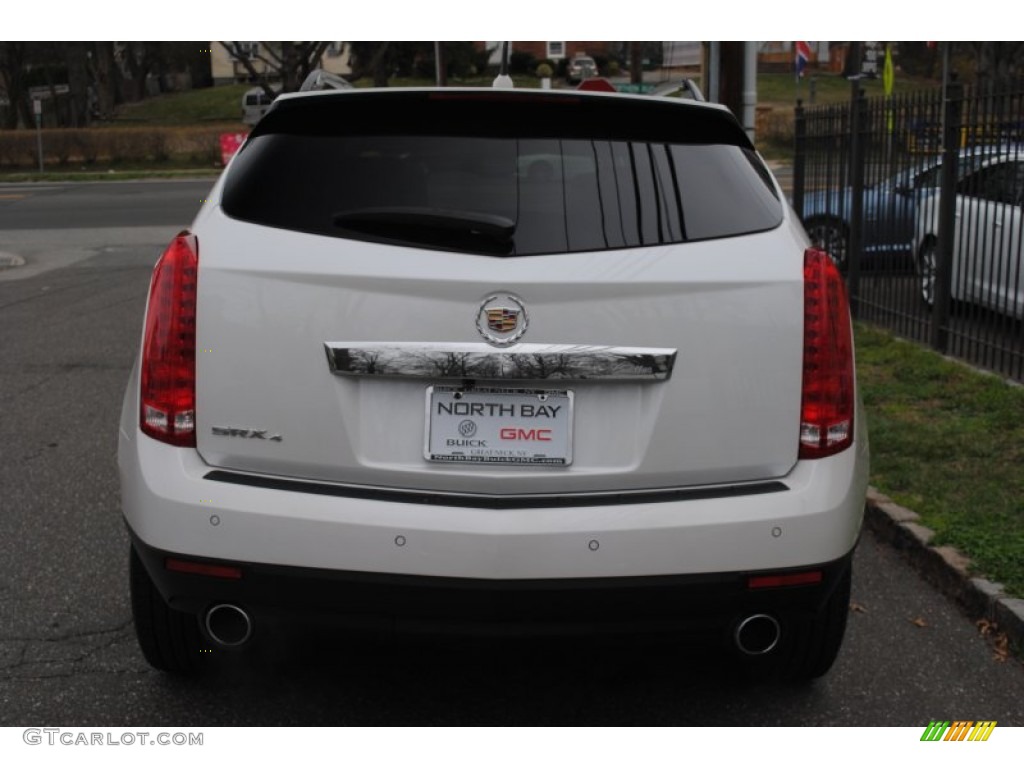 2010 SRX 4 V6 AWD - Platinum Ice Tricoat / Shale/Brownstone photo #5