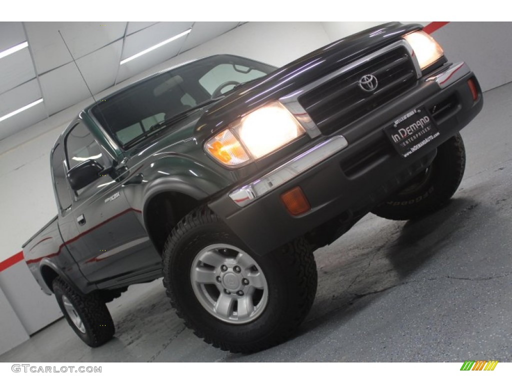 1999 Tacoma TRD Extended Cab 4x4 - Imperial Jade Mica / Oak photo #1