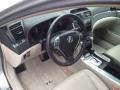 2008 Acura TL Parchment Interior Dashboard Photo