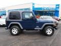 2005 Patriot Blue Pearl Jeep Wrangler Sport 4x4  photo #1