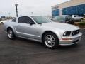 2005 Satin Silver Metallic Ford Mustang GT Premium Coupe  photo #2